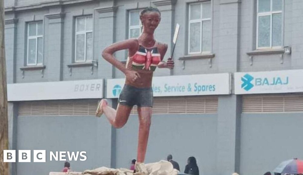 Eldoret city removes 'embarrassing' statues of Kenyan athlete amid uproar