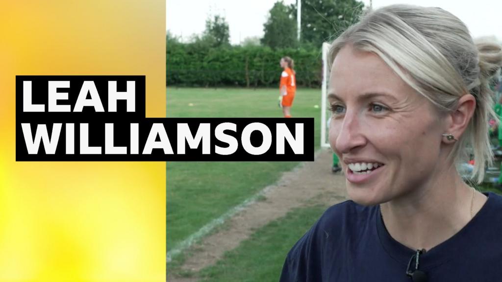 England captain Leah Williamson opens pitch in hometown