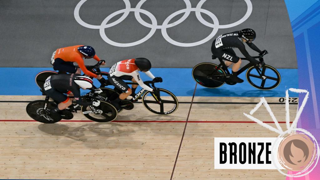 GB's Finucane wins bronze in women's keirin