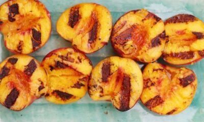 Grilled peaches recipe