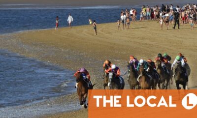 Horse races on the beach in Sanlúcar de Barrameda