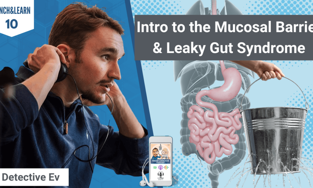 MUCOSAL BARRIER & LEAKY GUT, MUCOSAL BARRIER, LEAKY GUT, LEAKY GUT SYNDROME, GUT HEALTH, GUT ISSUES, INTESTINAL PERMEABILITY, DETECTIVE EV, LUNCH&LEARN, EDUCATIONAL, FDN COURSE, FDN, FDNTRAINING, HEALTH