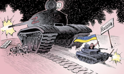 War in Ukraine Russia Kursk Patrick Chappatte