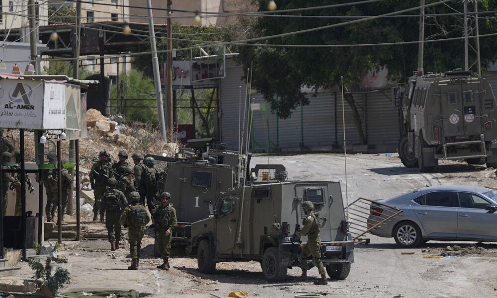 Israeli forces expand military operations in the occupied West Bank