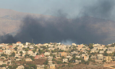 Israelis stage heavy airstrikes in Lebanon and Hezbollah launches drone attack on Israel