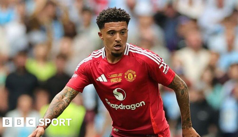 Jadon Sancho: Chelsea sign Manchester United winger on loan