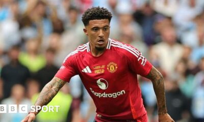 Jadon Sancho: Chelsea sign Manchester United winger on loan