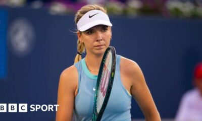 Katie Boulter out of Cincinnati Open after first-round defeat by Magda Linette