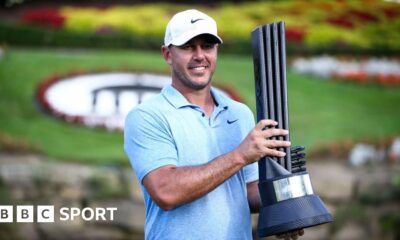 LIV Golf Greenbrier: Brooks Koepka beats Jon Rahm in a play-off to win fifth LIV Golf title