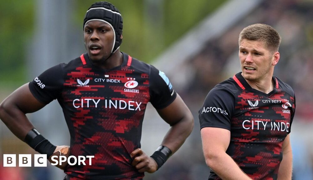 Maro Itoje: Saracens name England forward as captain ahead of 2024-25 season