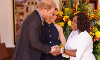 Meghan Markle and Prince Harry visit Colombia for first time 