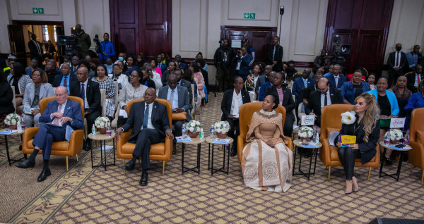 Merck Foundation Chairperson & Chief Executive Officer (CEO) meet Botswana President and First Lady to acknowledge their Alumni and Award winners