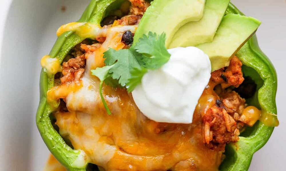 Mexican-Style Stuffed Peppers - Fit Foodie Finds