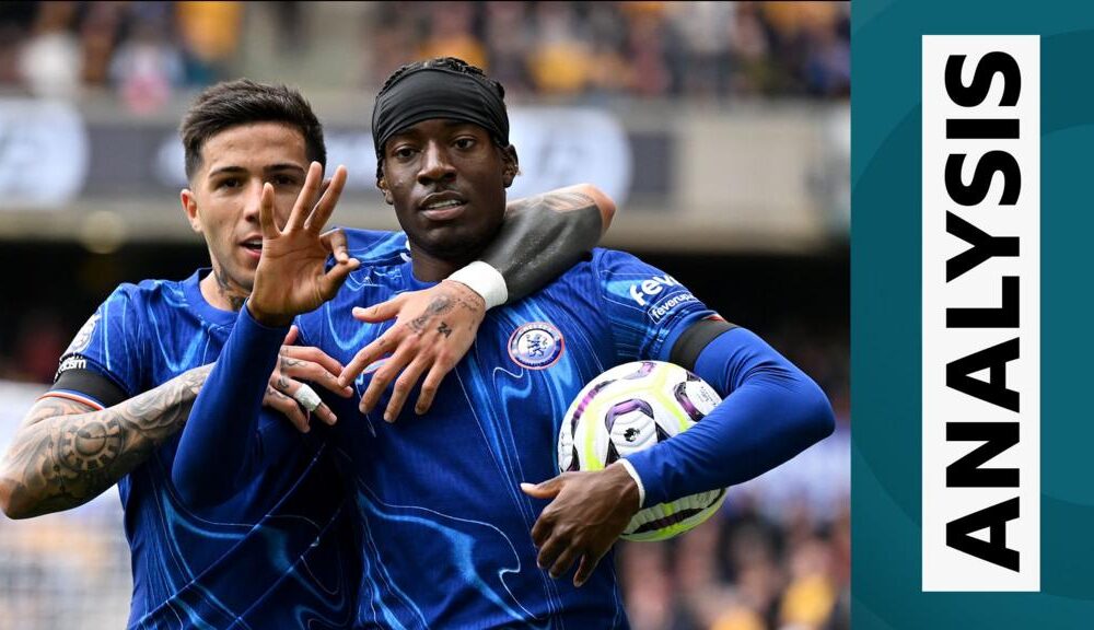 Noni Madueke: Chelsea winger 'fantastic' in Wolves win and apologises for offensive Instagram post