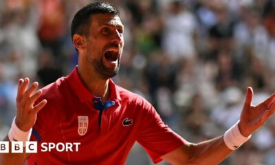 Novak Djokovic beats Carlos Alcaraz to win Olympic tennis gold and seal 'Golden Slam'