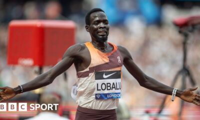 Olympic athletics: Dominic Lobalu aiming to make history for Refugee Team