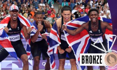 Olympics athletics highlights: Great Britain win bronze in men's 4x100m relay