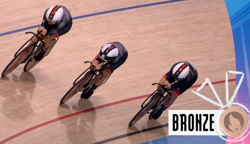 Olympics cycling highlights: Team GB win bronze in women's team pursuit