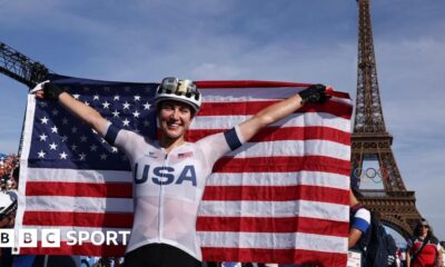 Olympics road race: Kristen Faulkner becomes first American women's champion in 40 years