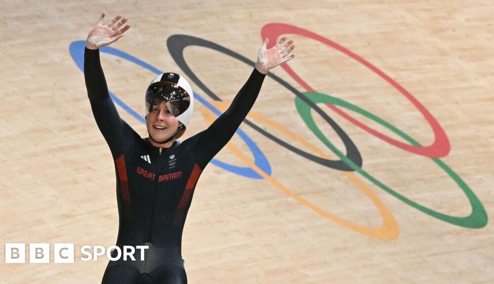 Olympics track cycling: Emma Finucane wins third medal of Paris 2024