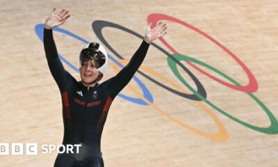 Olympics track cycling: Emma Finucane wins third medal of Paris 2024