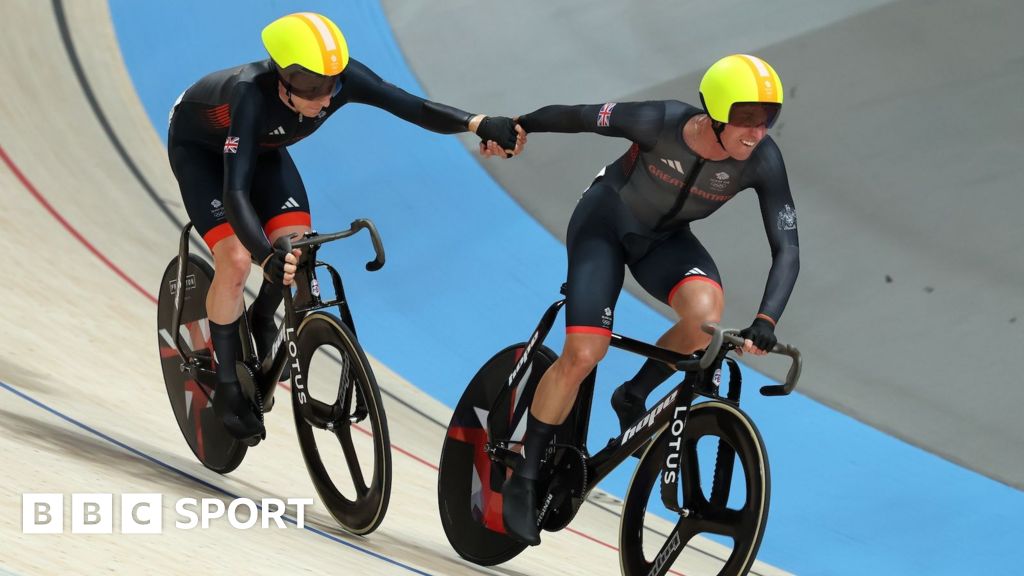 Olympics track cycling: No madison medal for Team GB's Ollie Wood and Mark Stewart