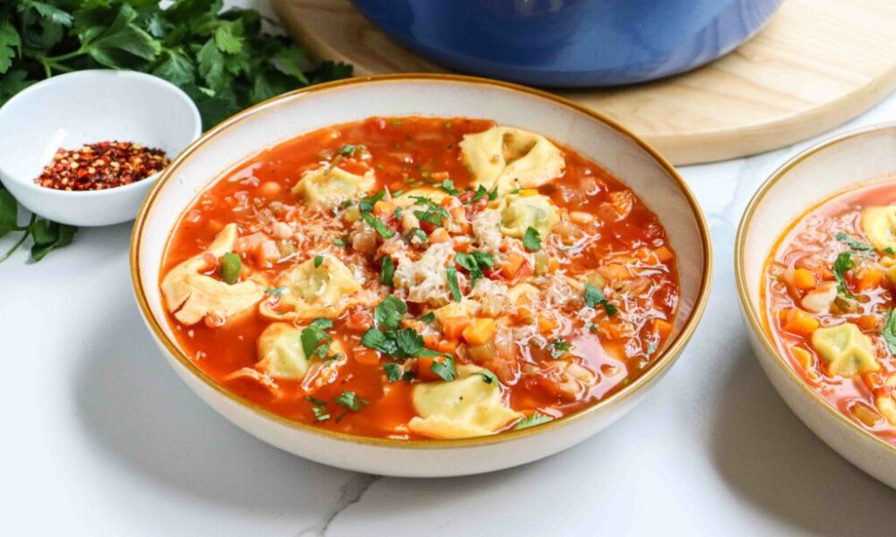 One Pot Tortellini Minestrone – JSHealth