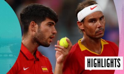 Paris 2022 Olympics tennis video highlights: Rafael Nadal and Carlos Alcaraz knocked out of men's doubles