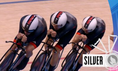 Paris 2024 Olympics video: Great Britain take silver in men's team pursuit