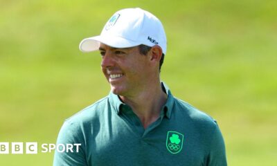 Paris 2024 golf: Rory McIlroy in 'really good place' for Sunday medal chase at Le Golf National