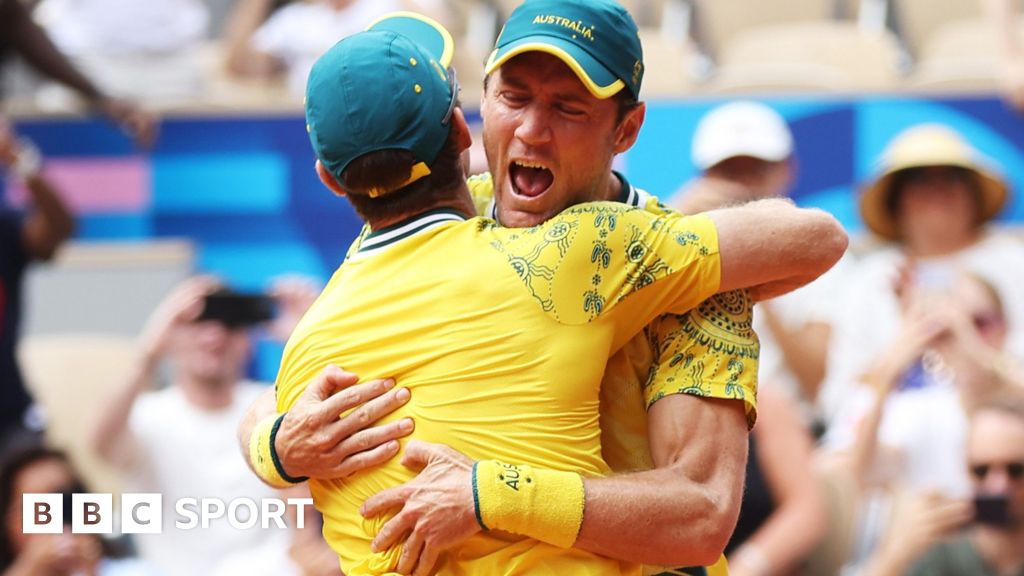 Paris Olympics tennis: Australia's Matthew Ebden and John Peers win men's doubles gold