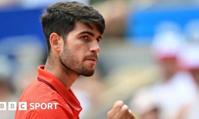 Paris Olympics tennis: Carlos Alcaraz thrashes Felix Auger-Aliassime to reach men's final