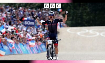 Pidcock on defying puncture to win Olympic title