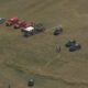 Plane that crashed, killed four people struck hay bale while taking off