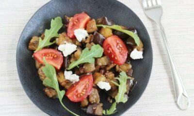 Roasted Eggplant Salad