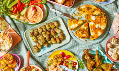 A spread of Slimming World picnic foods