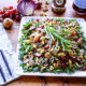 Sonoma Kale Salad with Red Grapes and Mushroom-Red Wine Vinaigrette