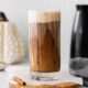 Pumpkin Cream Cold Brew in a glass