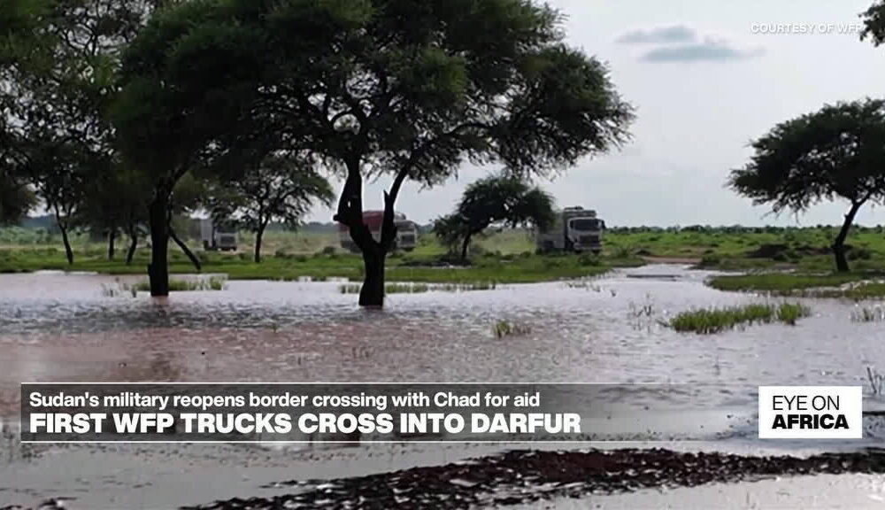 Sudan: First WFP trucks cross into Darfur