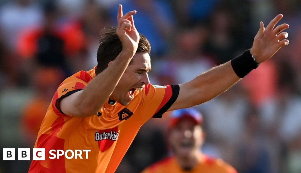 The Hundred 2024: Tim Southee leads Birmingham Phoenix to key win over Trent Rockets