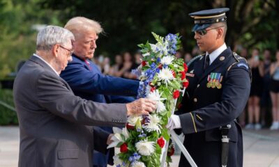 Trump lays wreath to mark 3 years since Kabul airport attack that killed US troops