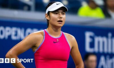 US Open 2024 results: Emma Raducanu out in first round after defeat by Sofia Kenin