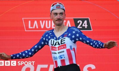 Vuelta a Espana 2024: American Brandon McNulty wins opening stage time trial