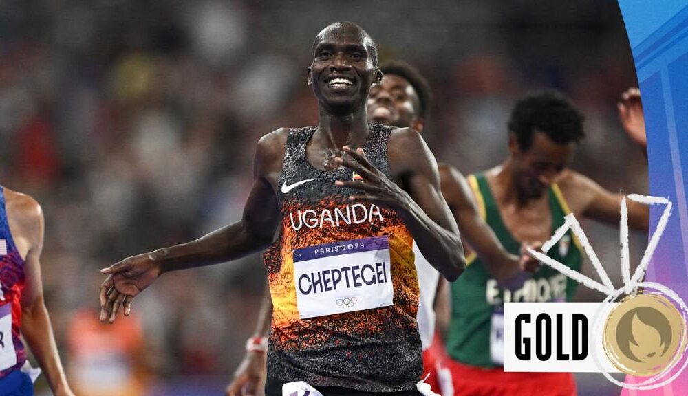 Watch: Uganda's Cheptegei wins 10,000m gold