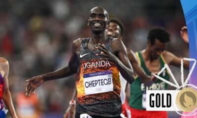 Watch: Uganda's Cheptegei wins 10,000m gold