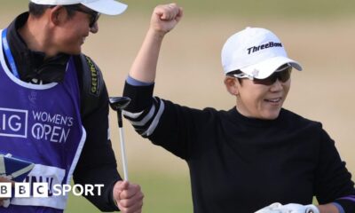 Women's Open 2024: Jiyai Shin takes lead from Nelly Korda in third round