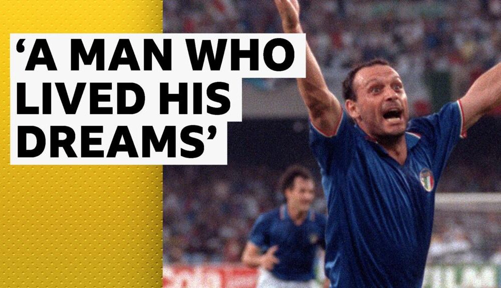 'Schillaci was a man who lived for goals'