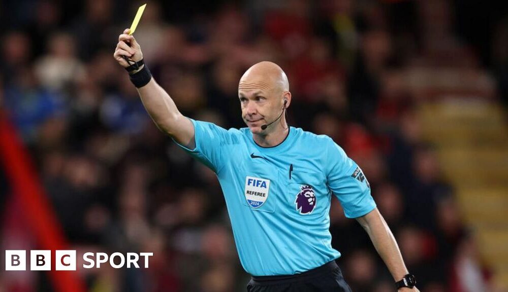 Anthony Taylor: Referee taken off duty in Premier League this weekend