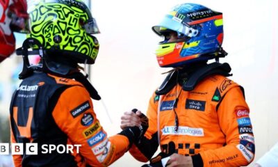 Azerbaijan GP: Oscar Piastri wins as Lando Norris gains on Max Verstappen