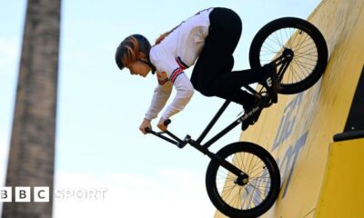 BMX European Freestyle Championships: GB's Sasha Pardoe wins gold